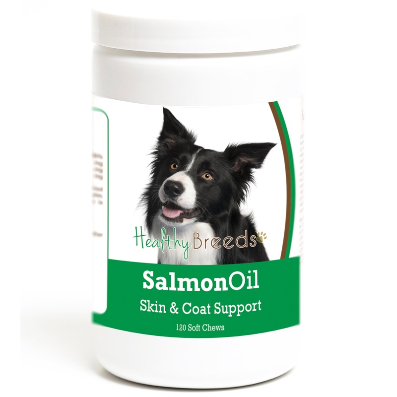 Border Collie Salmon Oil Soft Chews 120 Count