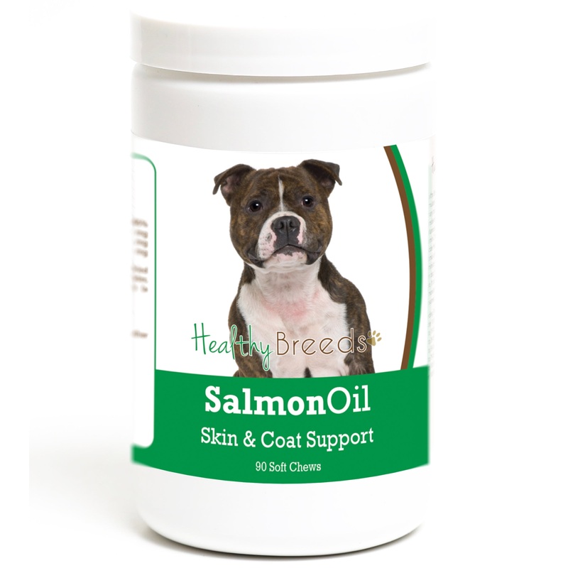 Staffordshire Bull Terrier Salmon Oil Soft Chews 90 Count