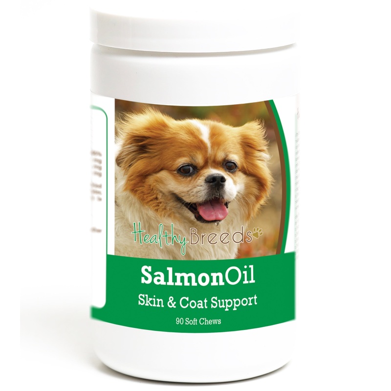 Tibetan Spaniel Salmon Oil Soft Chews 90 Count