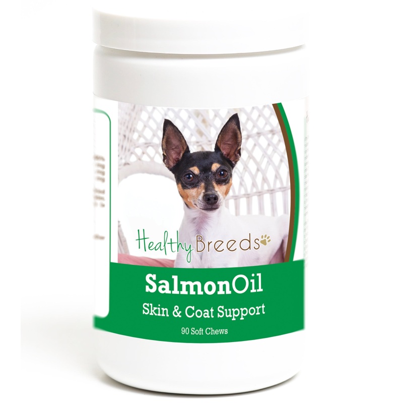 Toy Fox Terrier Salmon Oil Soft Chews 90 Count