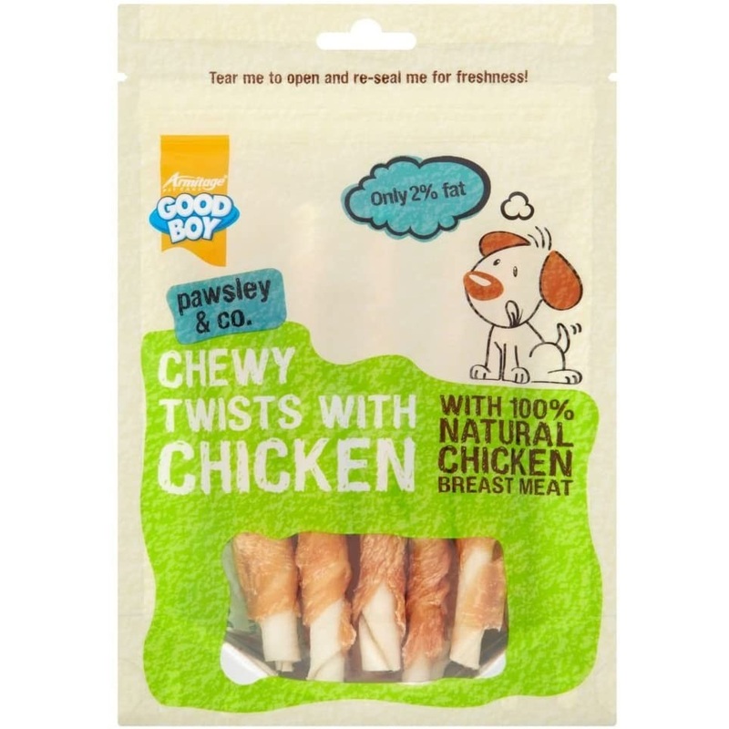 Armitages Good Boy CHEWY CHICKEN TWISTS