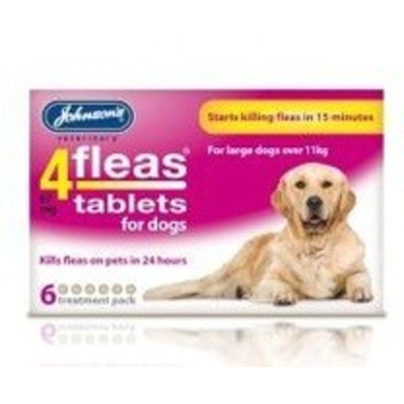 4fleas Tablets For Dogs 11kg Plus