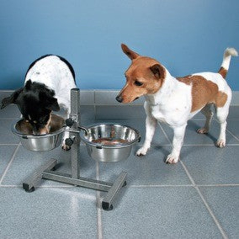ADJUSTABLE DOG BOWL STAND 24922