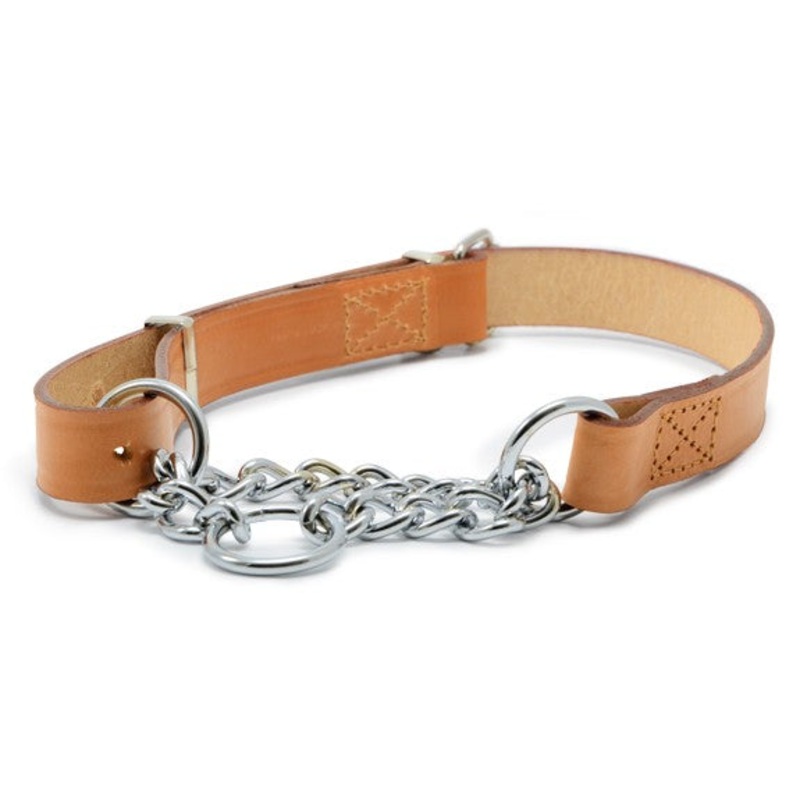 Ancol Half Choke Collar Tan 24"