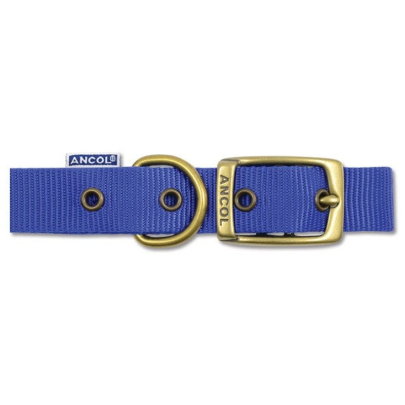Ancol NYLON COLLAR Blue 22" 310540