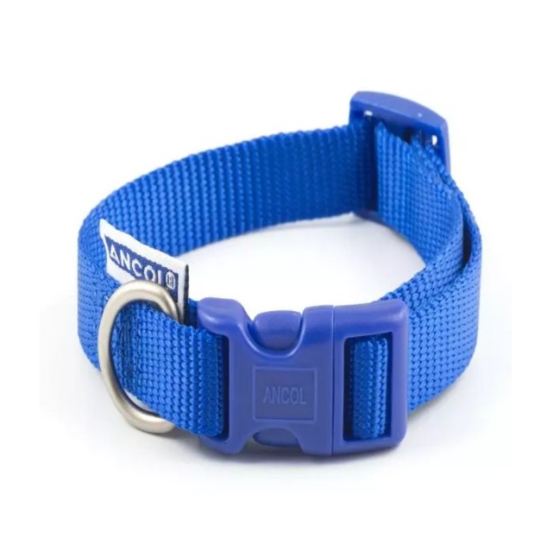 Ancol Nylon Collar Blue size 5 310470