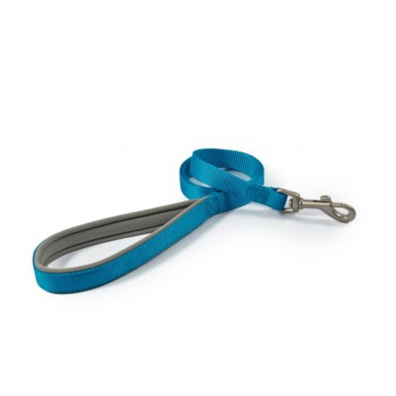 Ancol padded Dog Lead Blue 19mm 135970