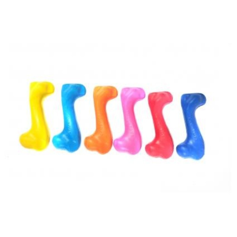 Tough Toy Rubber Bone 8"