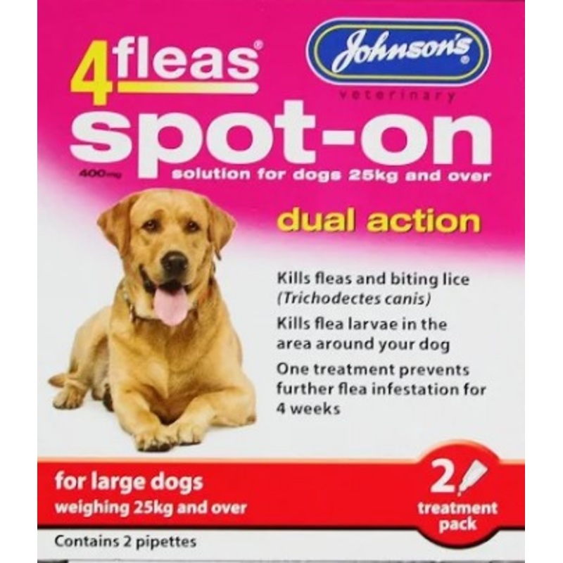 4fleas Spot On LARGE Dog