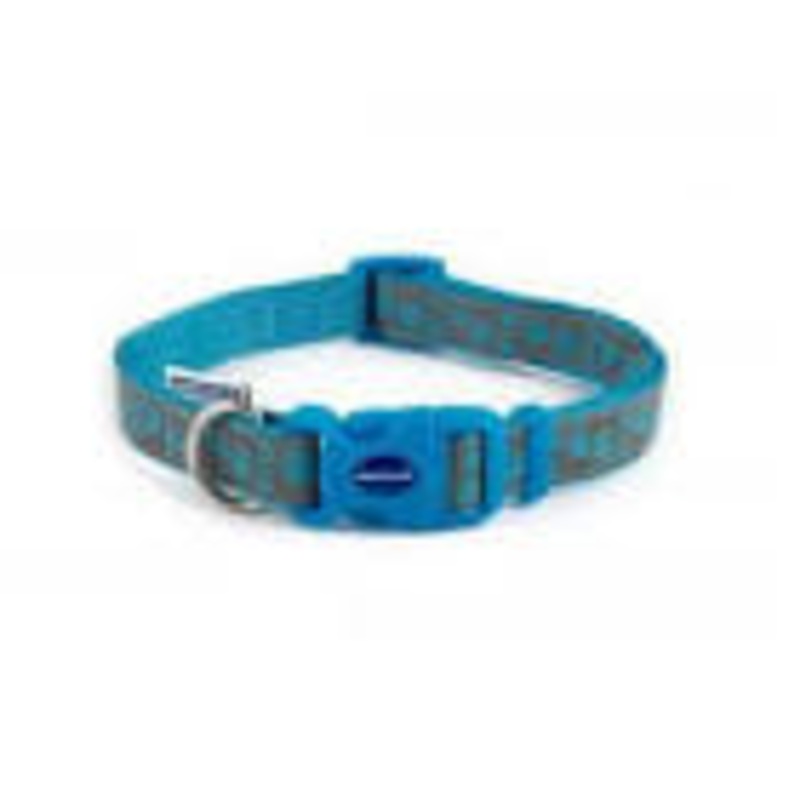 Ancol Reflective Paw Collar Blue 2 - 5