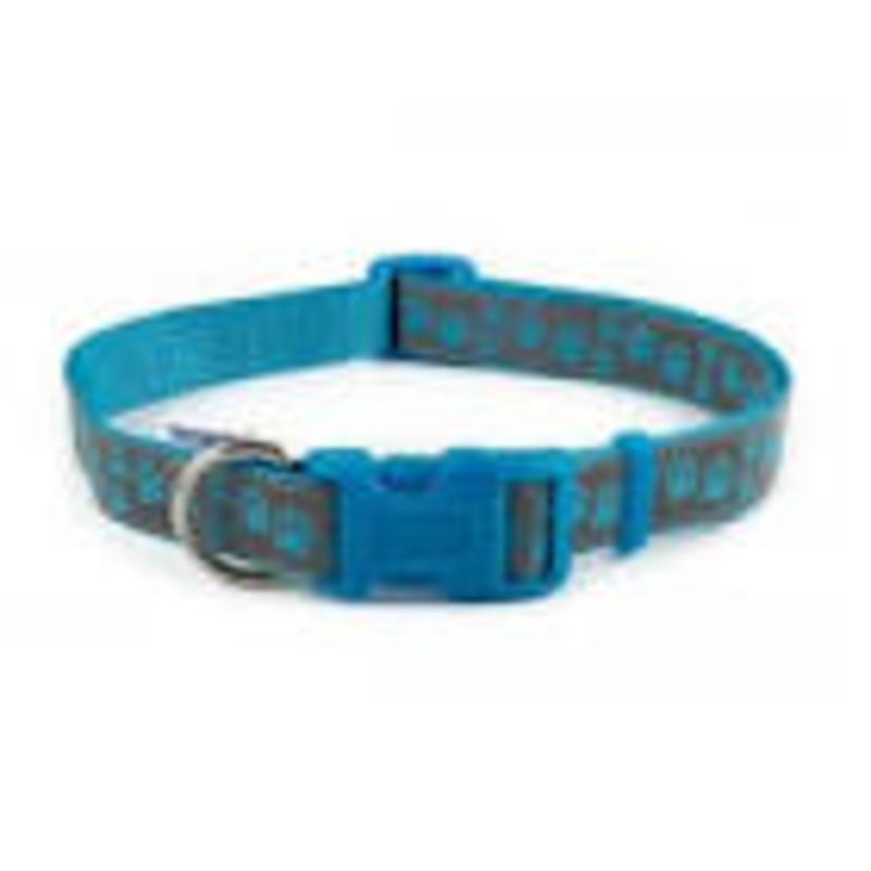 Ancol Reflective Paw Collar Blue 5 - 9