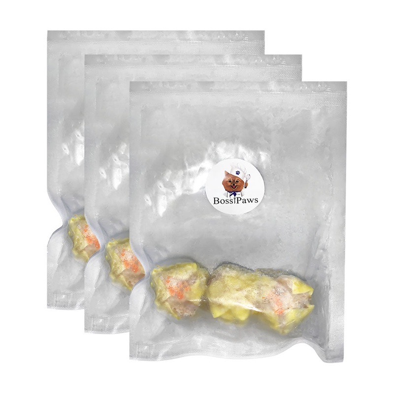 BossiPaws Dim Sum Siew Mai Frozen Dog Treats Trial Pack 9pc