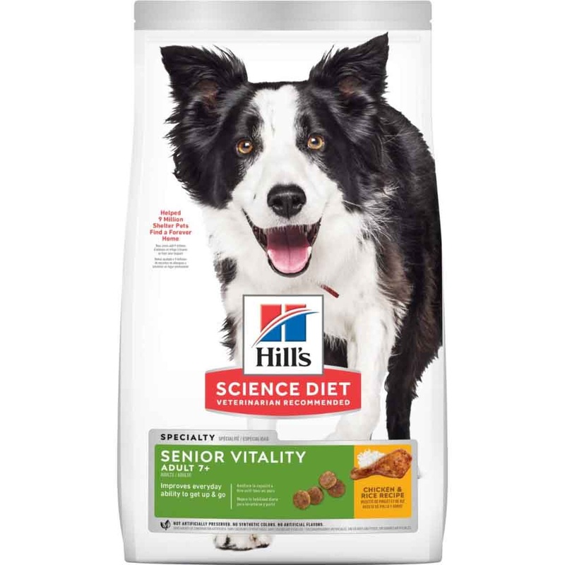 40% OFF 21.5lb: Science Diet Senior Vitality Adult 7+ Dry Dog Food