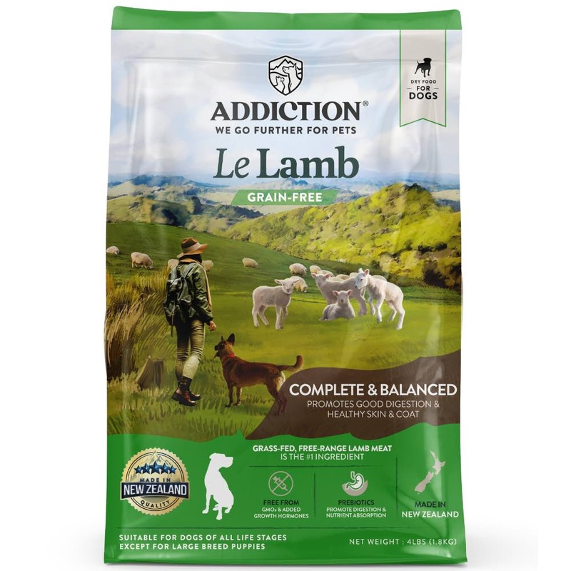 25% OFF/BUNDLE DEAL: Addiction Le Lamb Grain Free Dry Dog Food
