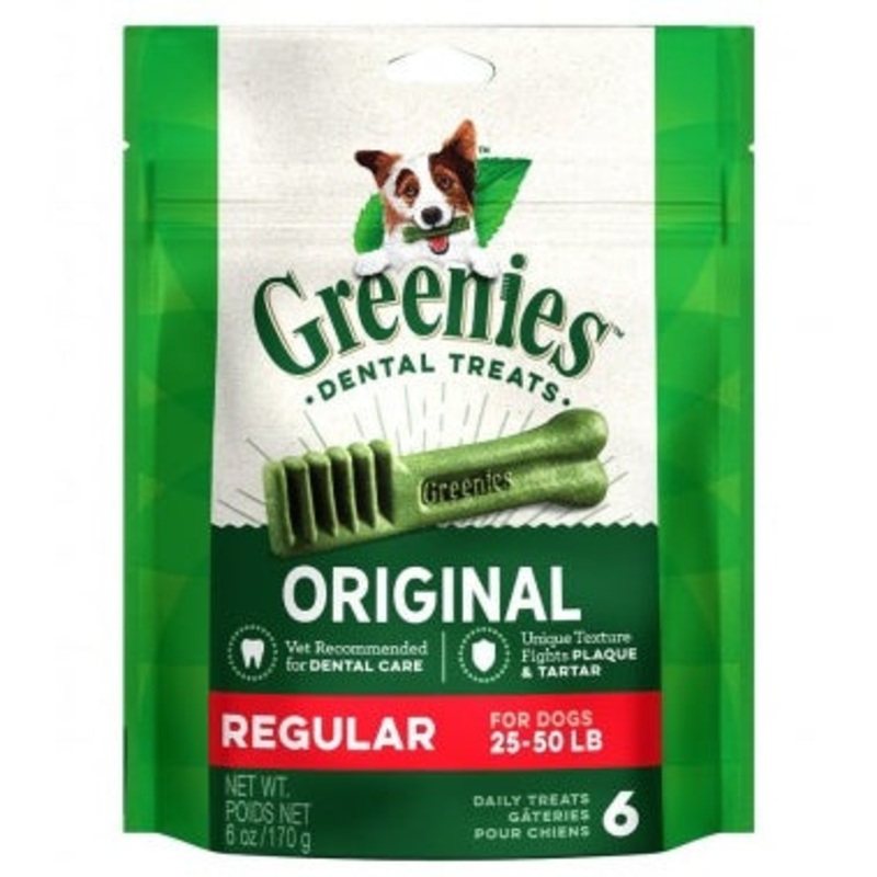 25% OFF: Greenies Original Regular Dental Dog Treats