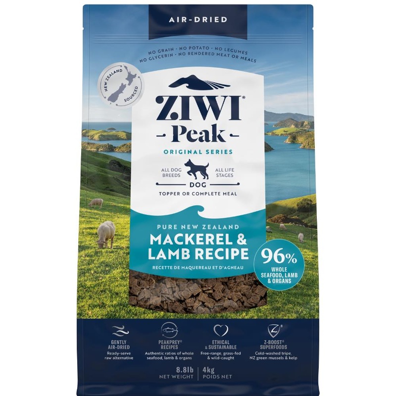 25% OFF: Ziwi Peak Air-Dried Mackerel & Lamb Dog Food