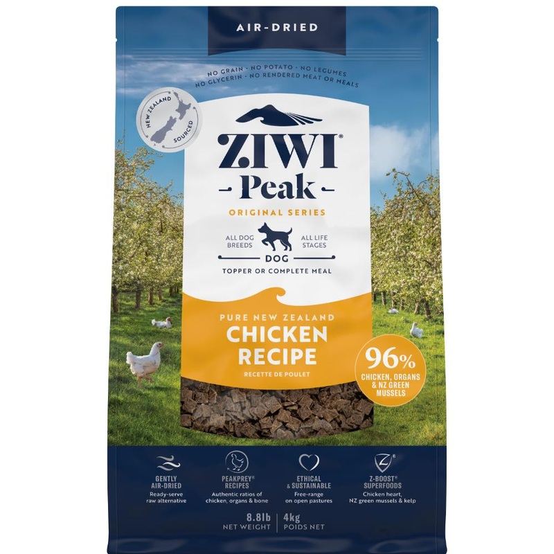 25% OFF: Ziwi Peak New Zealand Free Range Chicken Air Dried Dog Food