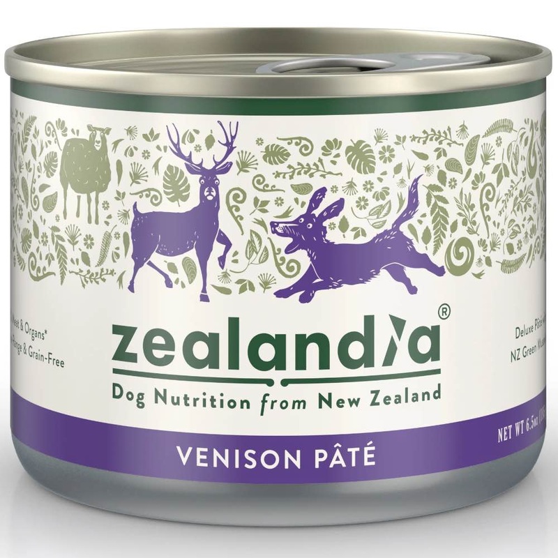 30% OFF: Zealandia Wild Venison Pate Grain-Free Adult Canned Dog Food 185g
