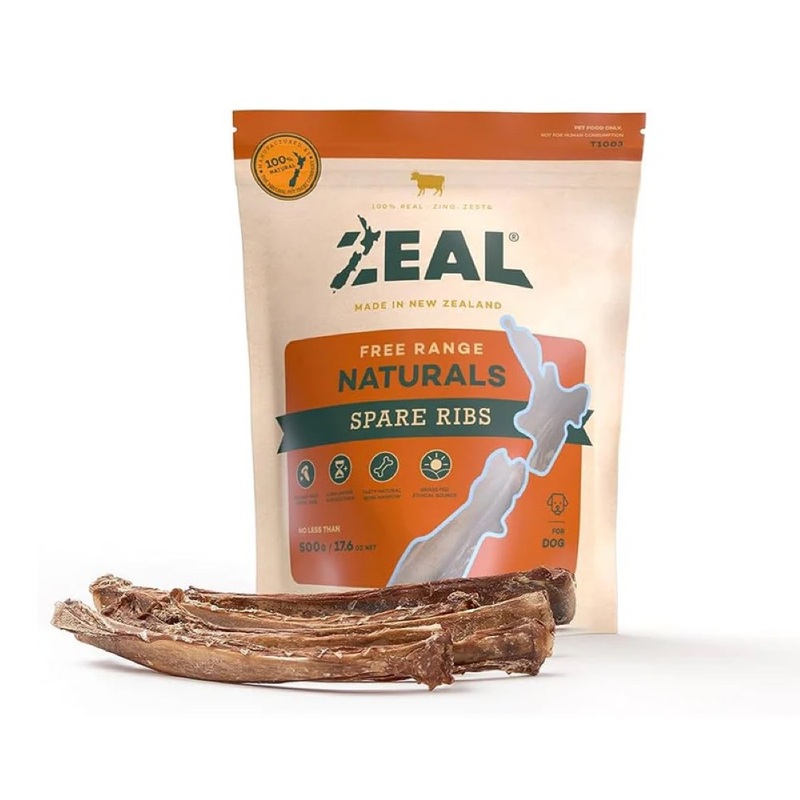 15% OFF: Zeal Free Range Naturals Spare Ribs Dog Treats