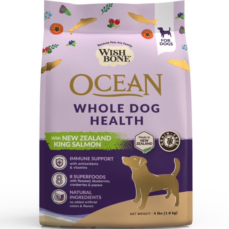 Wishbone Ocean New Zealand King Salmon Grain-Free Dry Dog Food