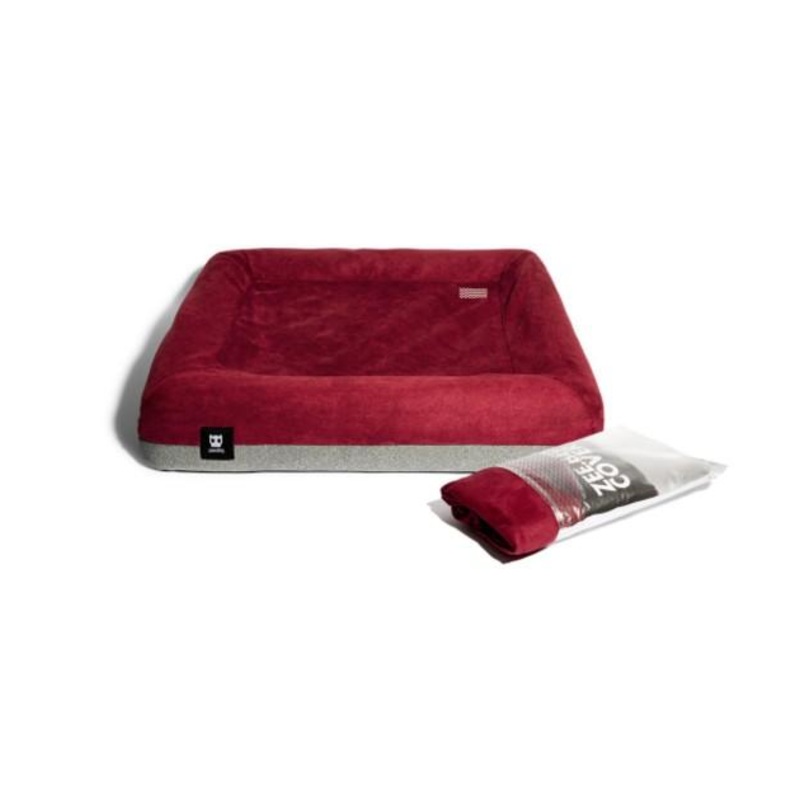 Zee.Dog Dog Bed Cover (Burgundy)