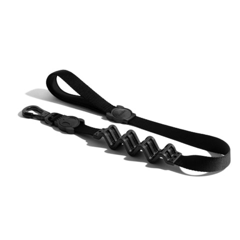 Zee.Dog Ruff Shock Absorbent Dog Leash (Gotham)
