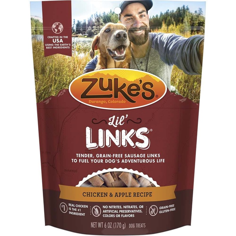 Zuke's Lil Links Chicken & Apple Grain Free Dog Treats 6oz