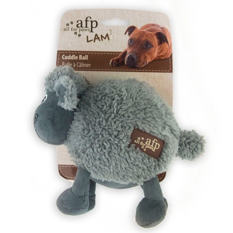 All For Paws Lambswool Cuddle Ball Dog Toy