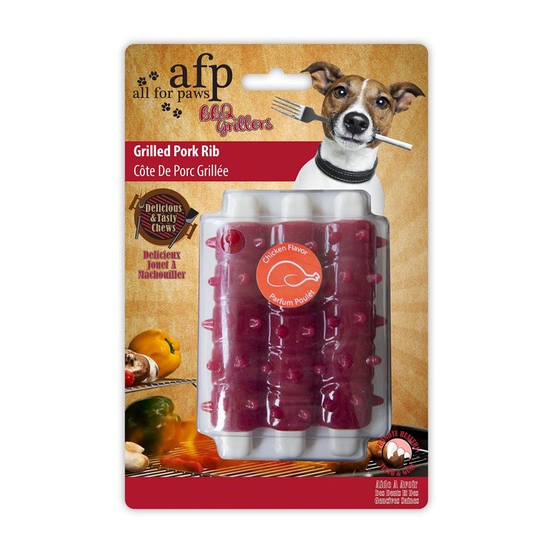 All For Paws Pork Ribs Chew Dog Toy
