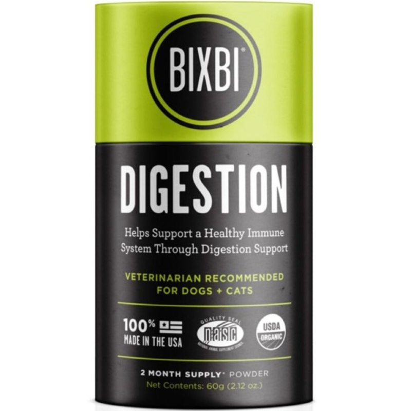 Bixbi Digestion Organic Mushroom Supplements For Cats & Dogs 60g