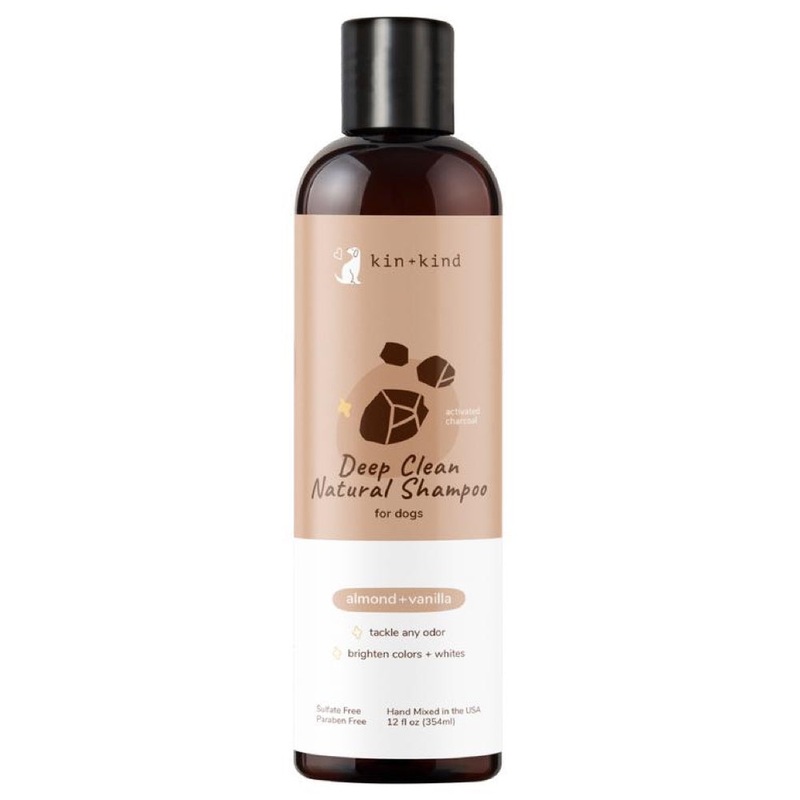 10% OFF: Kin+Kind Deep Clean Almond Vanilla Natural Dog Shampoo 12oz