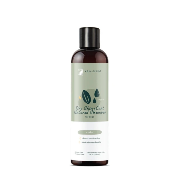 10% OFF: Kin+Kind Dry Skin + Coat Natural Cedar Dog Shampoo 12oz