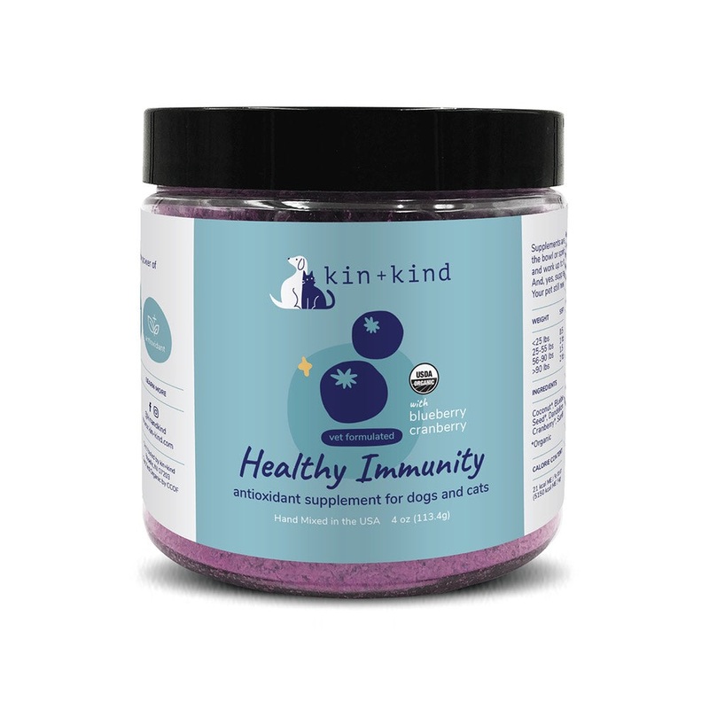 10% OFF: Kin+Kind Healthy Immunity Antioxidant Cat & Dog Supplement