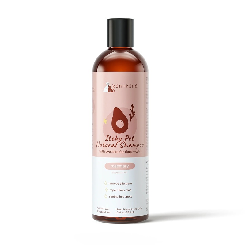 10% OFF: Kin+Kind Itchy Pet Natural Rosemary Dog Shampoo 12oz