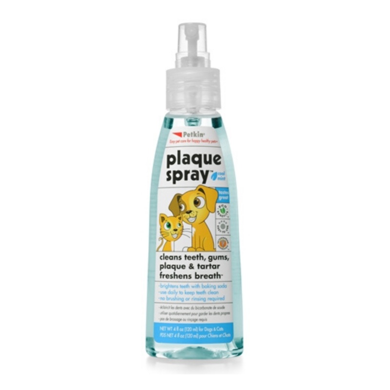 10% OFF: Petkin Plaque Spray For Cats & Dogs 4oz