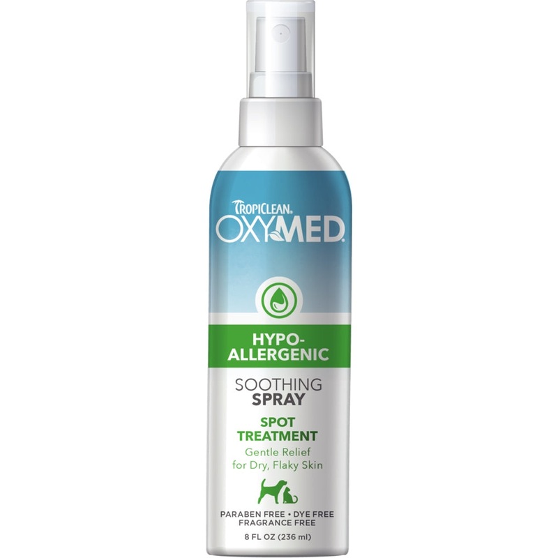 15% OFF: Tropiclean OxyMed Hypoallergenic Spot Treatment Spray for Cats & Dogs 8oz