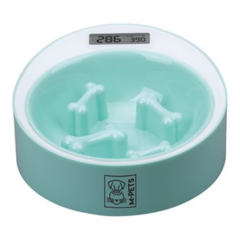 $8 OFF: M-Pets Yumi Slow Feed Smart Dog Bowl (Blue)