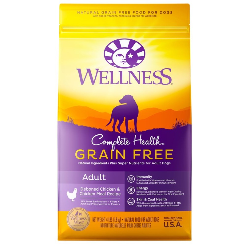 Wellness Complete Health Grain Free Adult Chicken & Chicken Meal Dry Dog Food