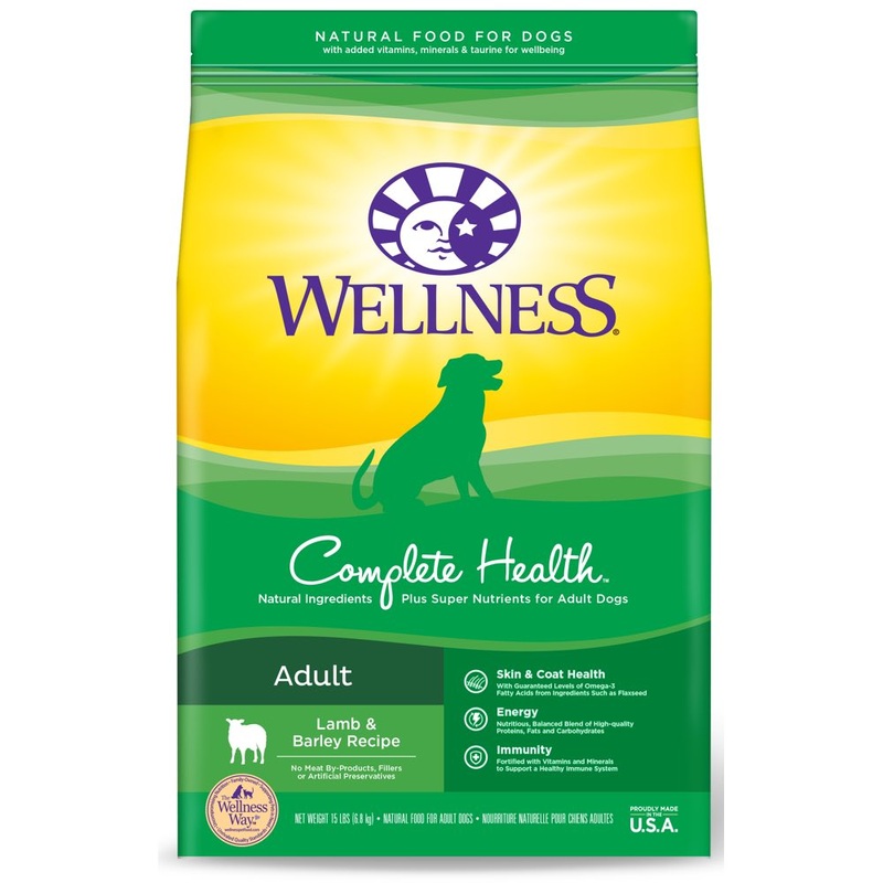 Wellness Complete Health Lamb & Barley Adult Dry Dry Dog Food