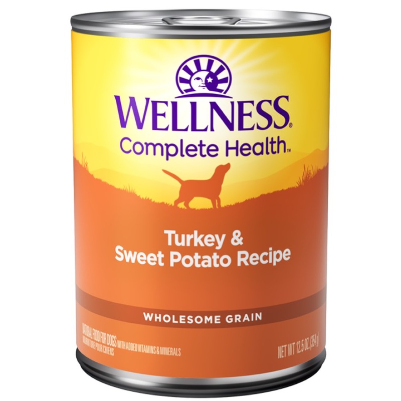 Wellness Complete Health Turkey & Sweet Potato Canned Dog Food 354g