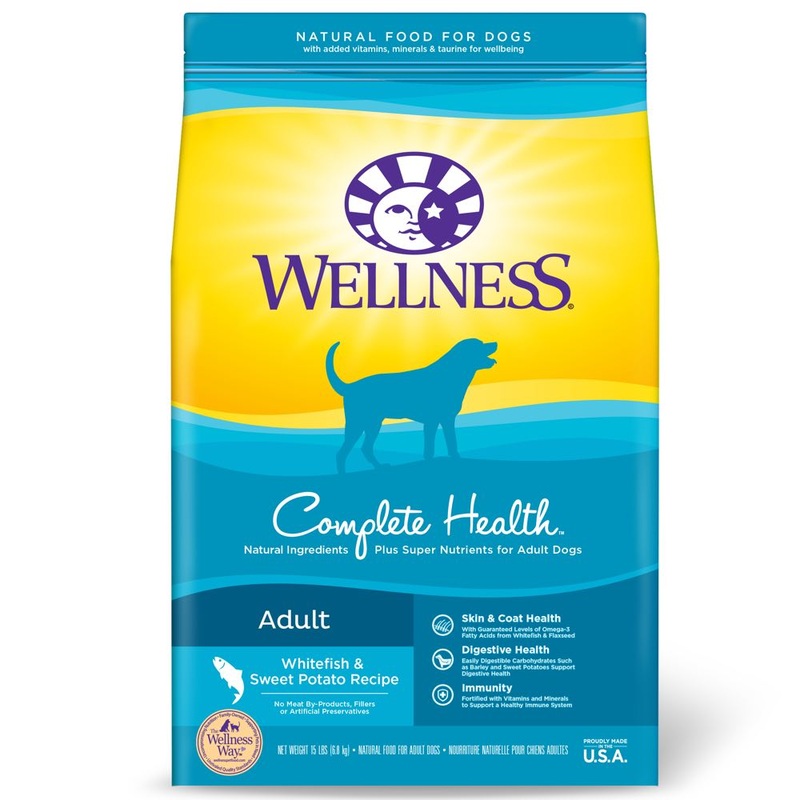 Wellness Complete Health Whitefish & Sweet Potato Adult Dry Dog Food
