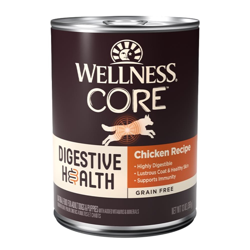 Wellness CORE Digestive Health Chicken Grain-Free Canned Dog Food 13oz
