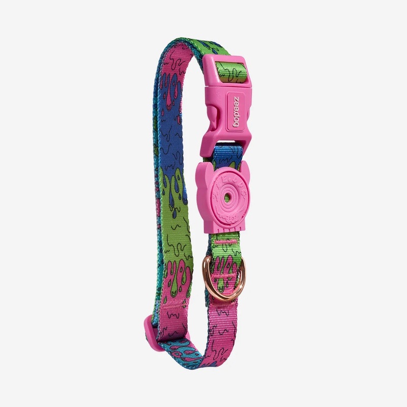 Zee.Dog Melted Lords of Zee.Town Dog Collar