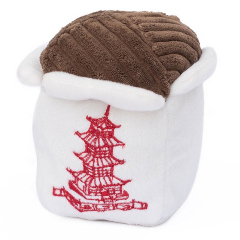 ZippyPaws NomNomz Chinese Take Out Dog Toy