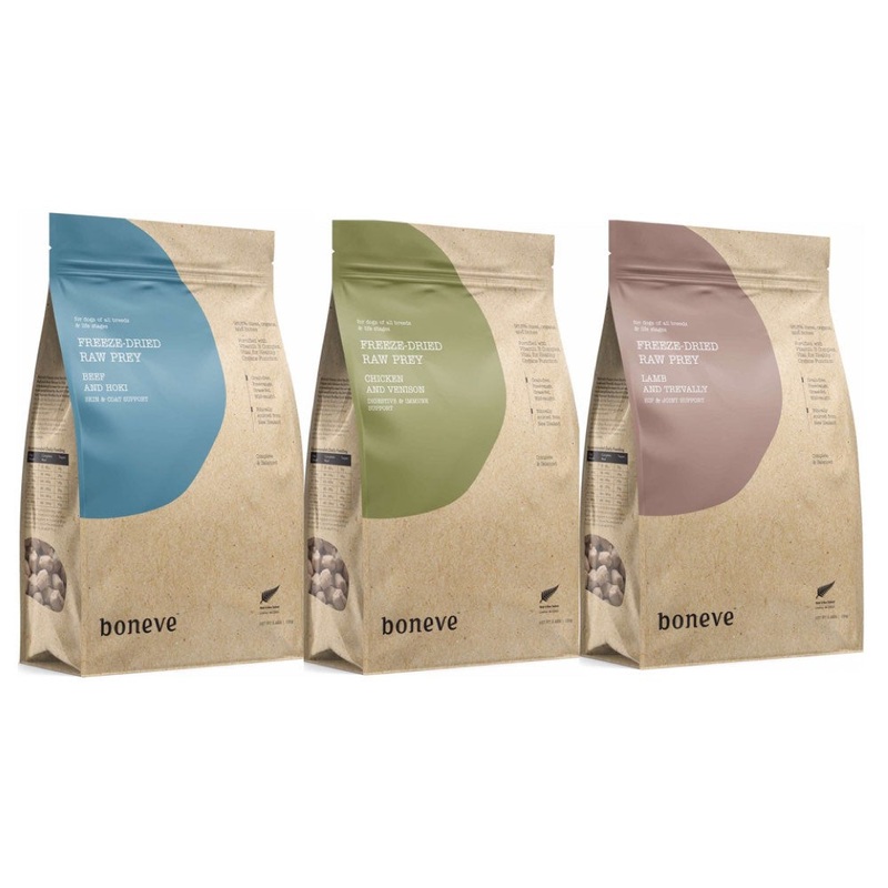 TRIAL SPECIAL $7 OFF: Boneve Grain-Free Freeze-Dried Raw Dog Food 100g