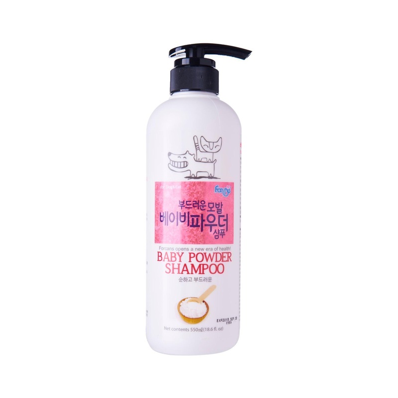 10% OFF: Forbis Baby Powder Shampoo For Cats & Dogs 550ml