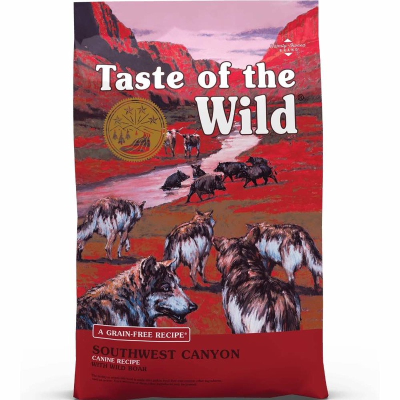 'BUNDLE DEAL/FREE TREAT': Taste Of The Wild Southwest Canyon Wild Boar Grain-Free Dry Dog Food