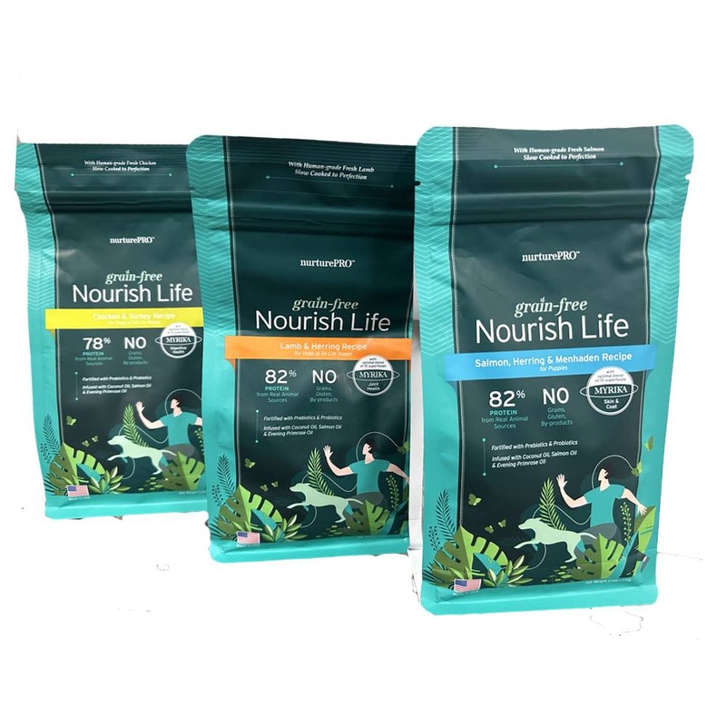 'TRIAL SPECIAL UP TO 85% OFF (Exp 25/5)': Nurture Pro Nourish Life Grain-Free Dry Dog Food 0.6lb