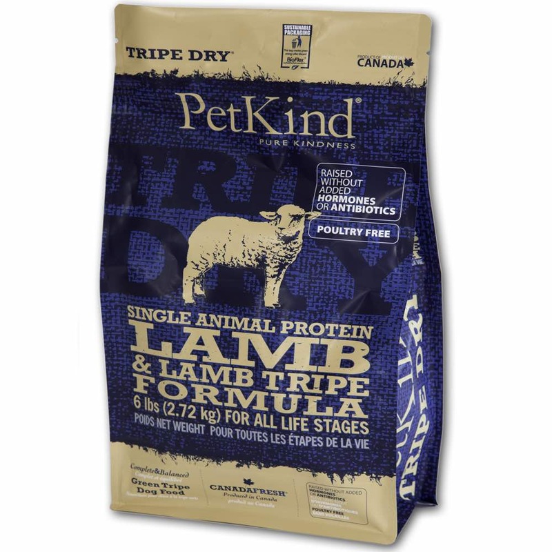 $12 OFF 6lb (Exp 23Sep25): Petkind Single Animal Protein Lamb & Lamb Tripe Grain-Free Dry Dog Food
