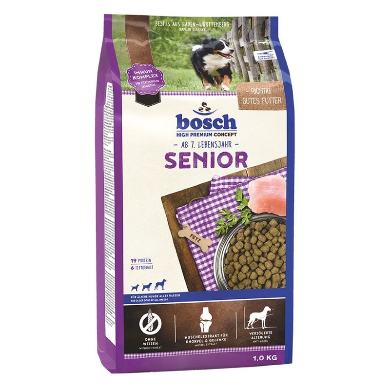 '15% OFF 2.5kg(Exp 2Nov25) + FREE FD TREATS': Bosch High Premium Senior Dry Dog Food